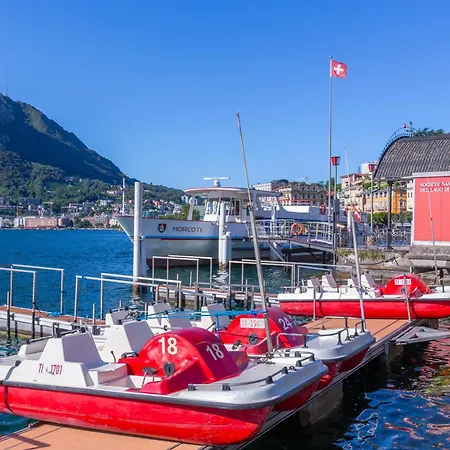 Apartment Residence Palace For 3 In Lugano - Happy Rentals *